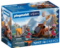 PLAYMOBIL KNIGHTS - CATAPULTE DES CHEVALIERS DU DRAGON #72117 (0726)